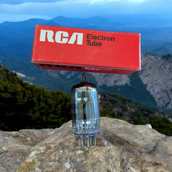 RCA Vintage Radio Television Guitar Amplifier Electron 9 Pin Vacuum Tube 6KT8 - Picture 1 of 5